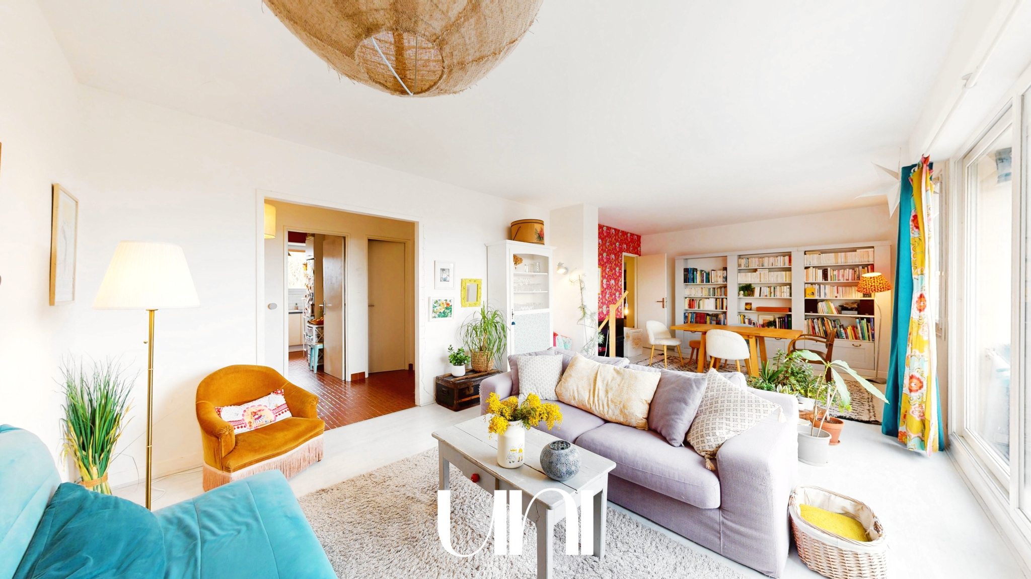 Appartement T4 de 100 m2 avec balcon