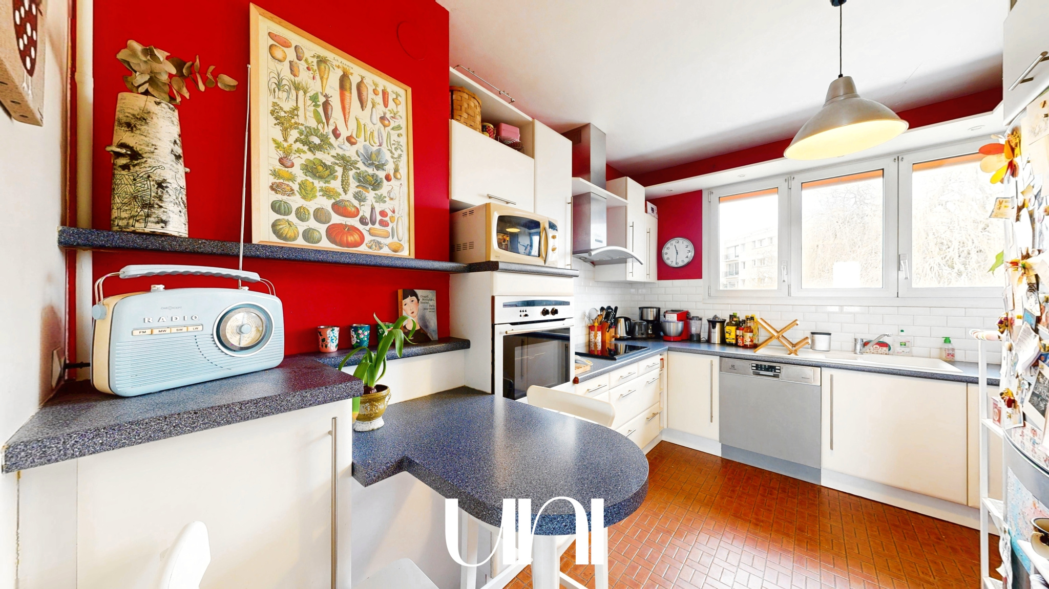 Appartement T4 de 100 m2 avec balcon