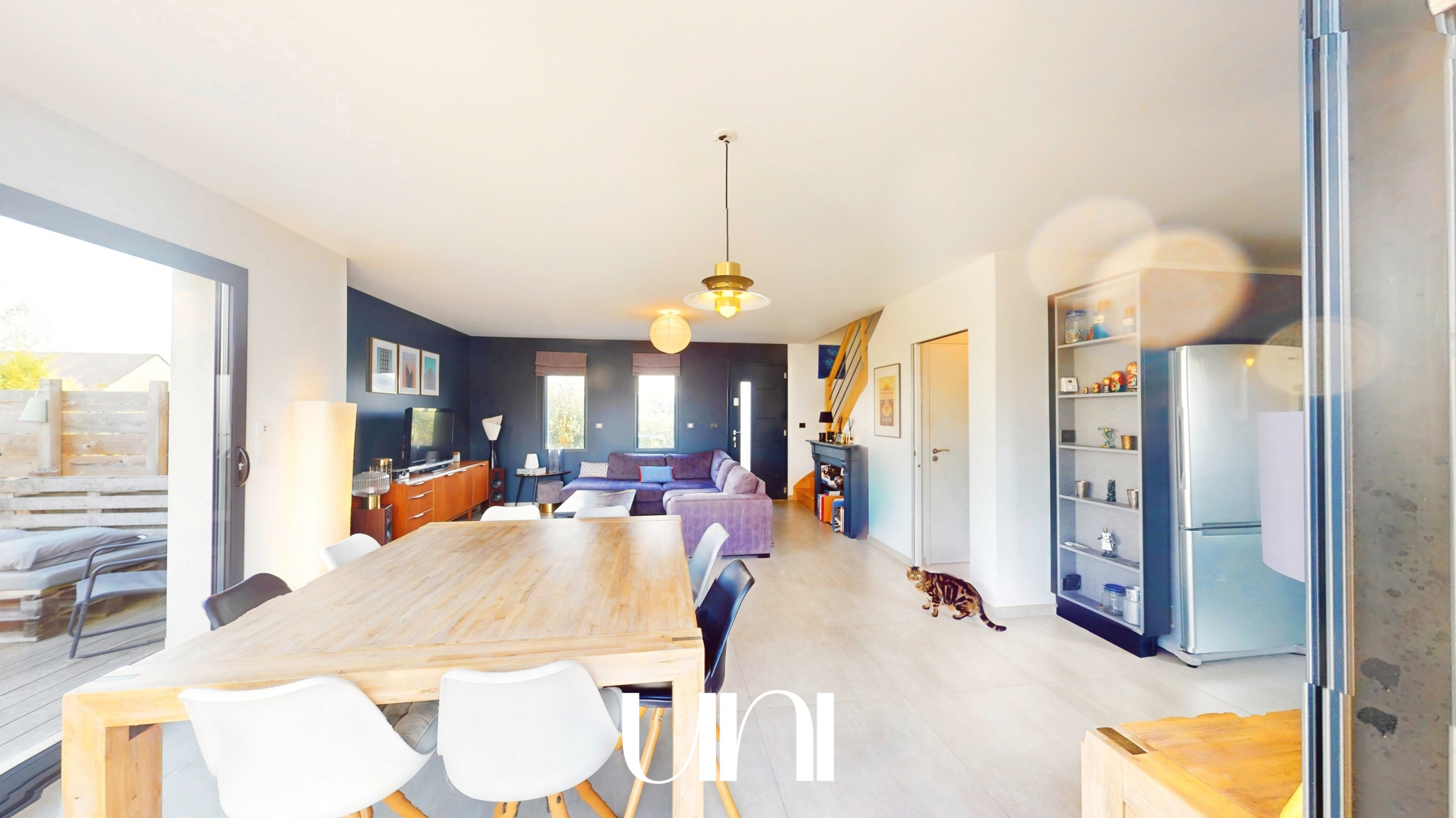 Maison T6 de 133m2 sur une parcelle de 644m2 - Hérouvillette