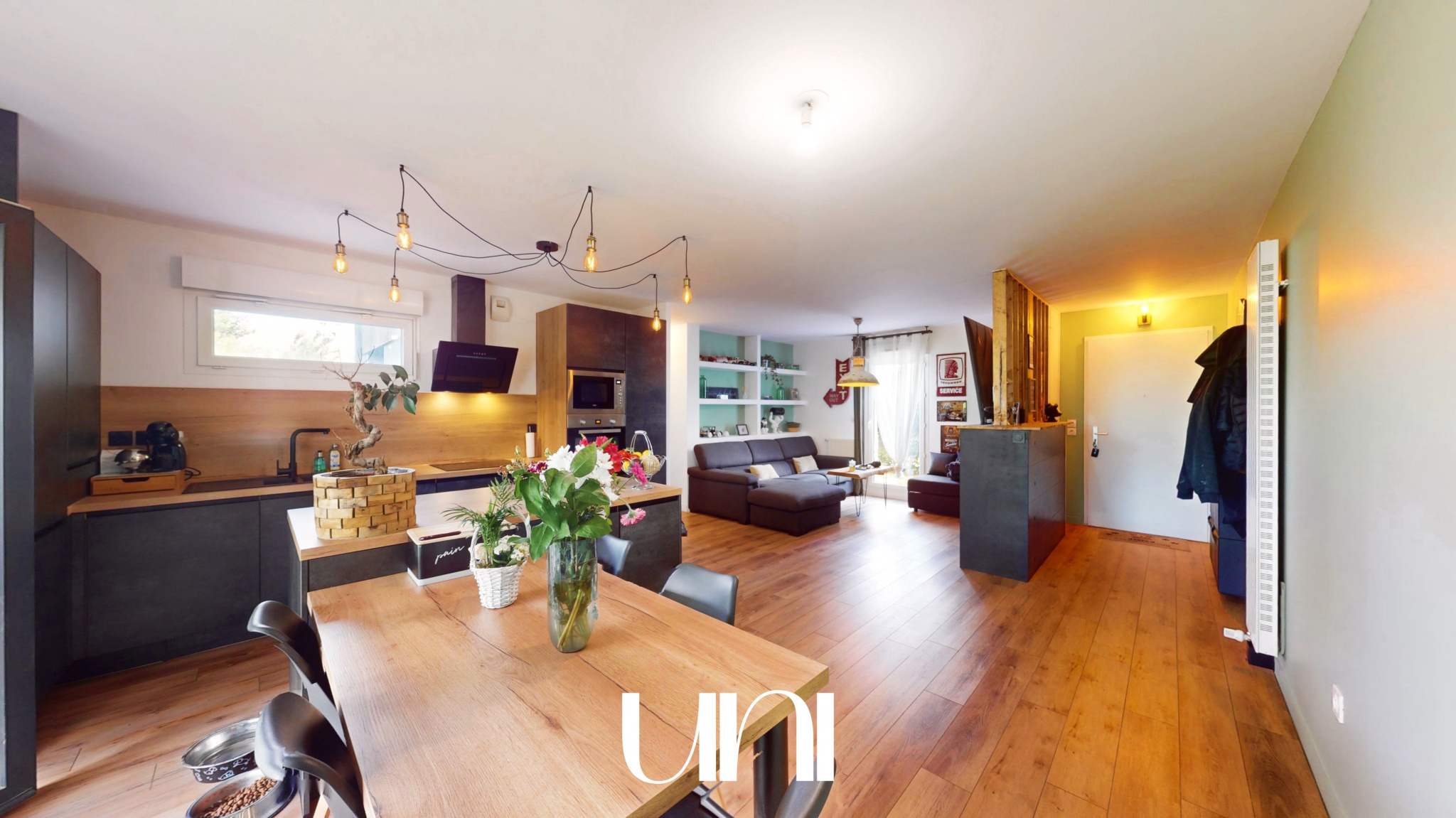 Appartement T3 de 60m2 en rez-de-jardin