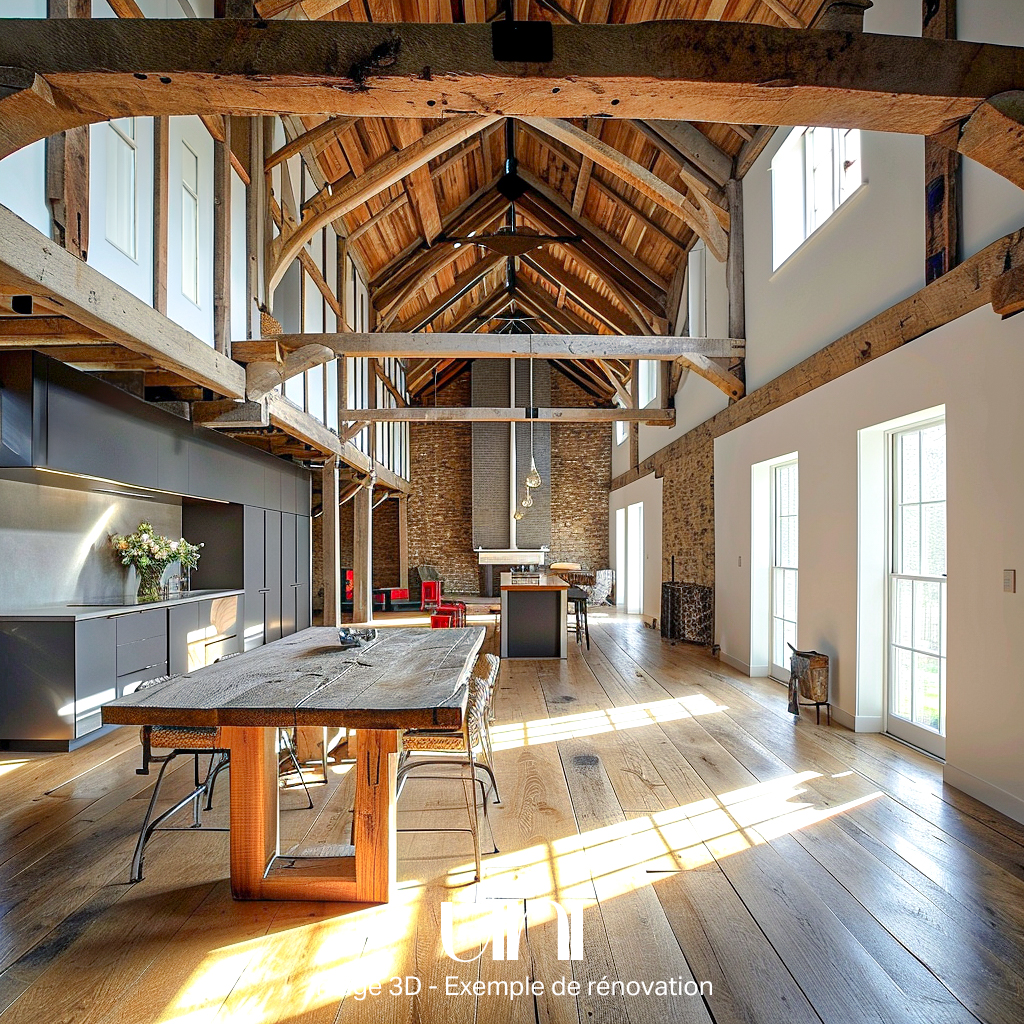 Grange à rénover avec jardin Caen Nord