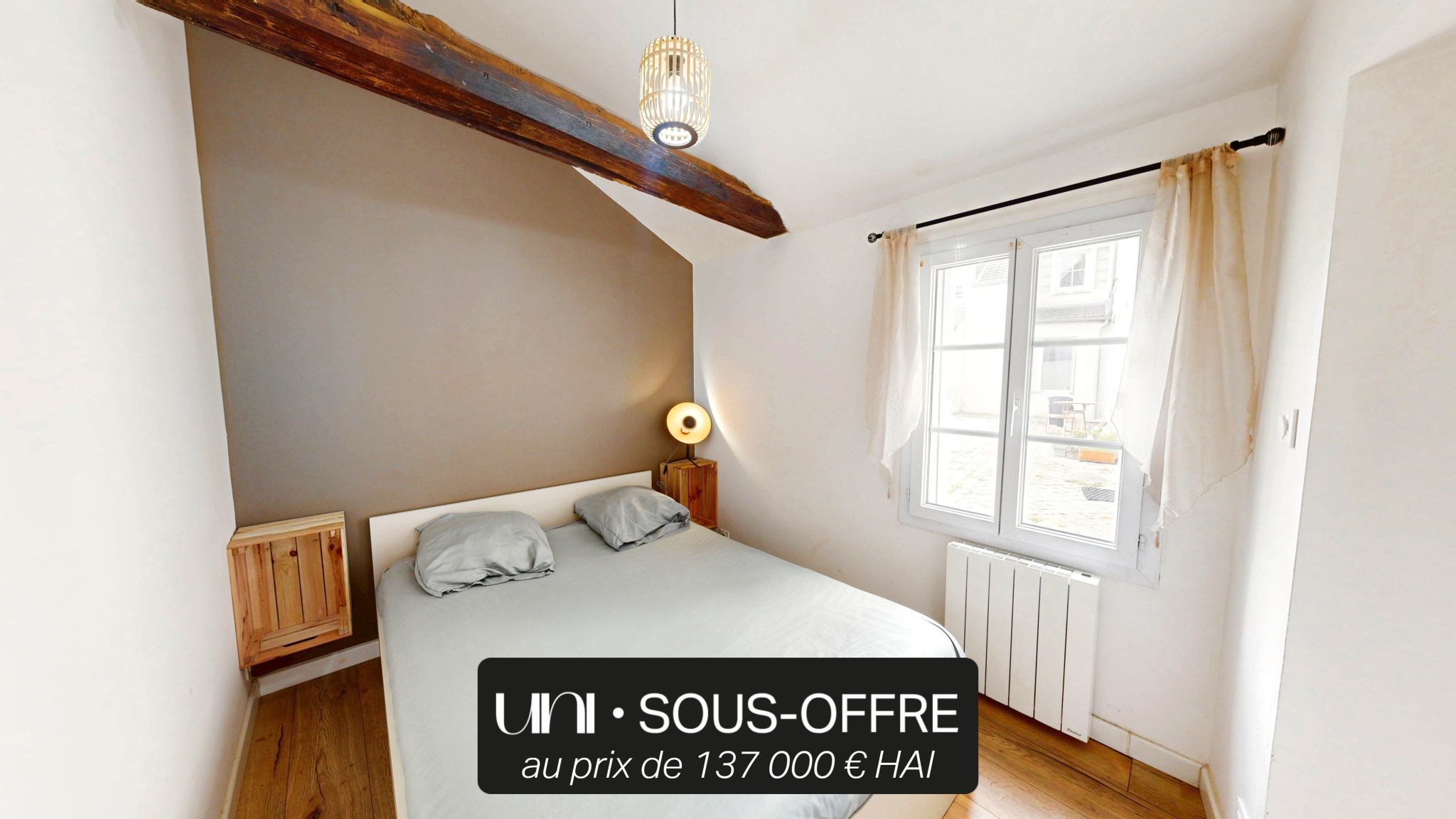 Magnifique appartement T2 de 30.32m2