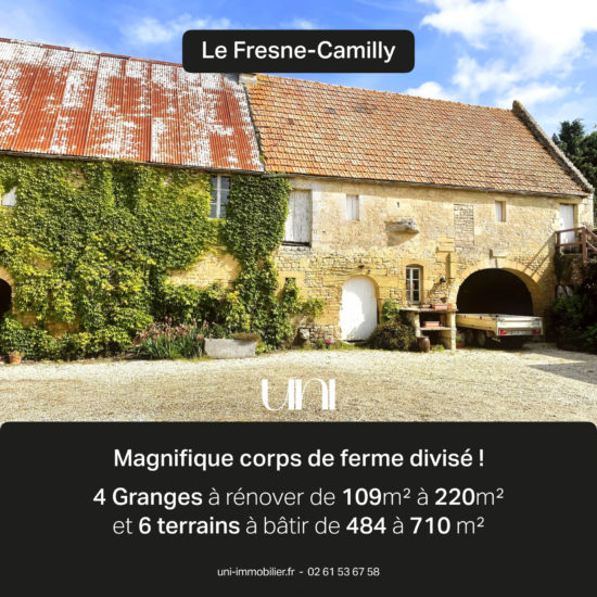 Granges à rénover - Le Fresne-Camilly