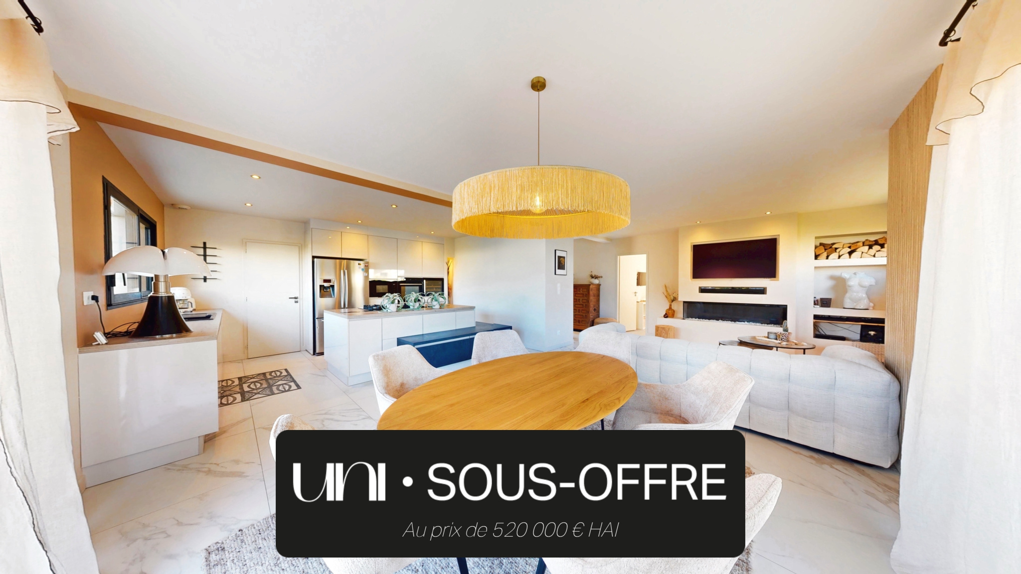 Maison T6 de 151 m2 sur un terrain de 577 m2 avec dépendance