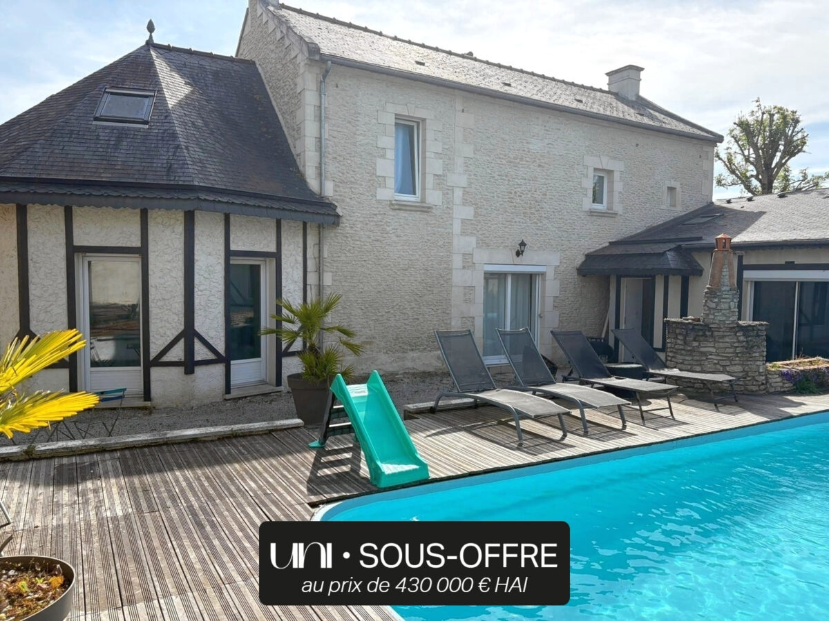 Maison T6 de 160 m2 avec piscine et dépendance à l'entrée de Caen !