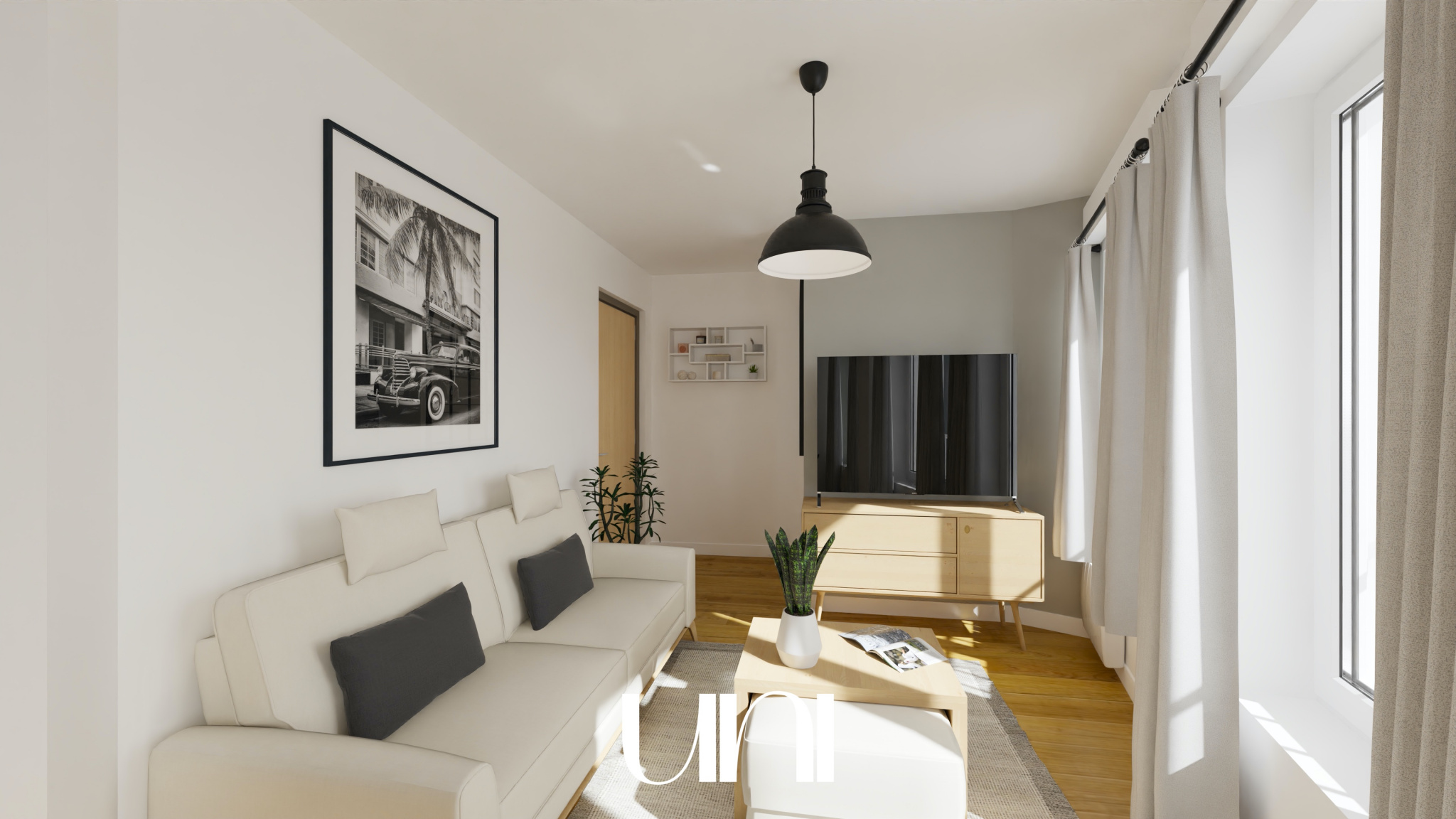 Appartement T1 30,77m2 - GAMBETTA