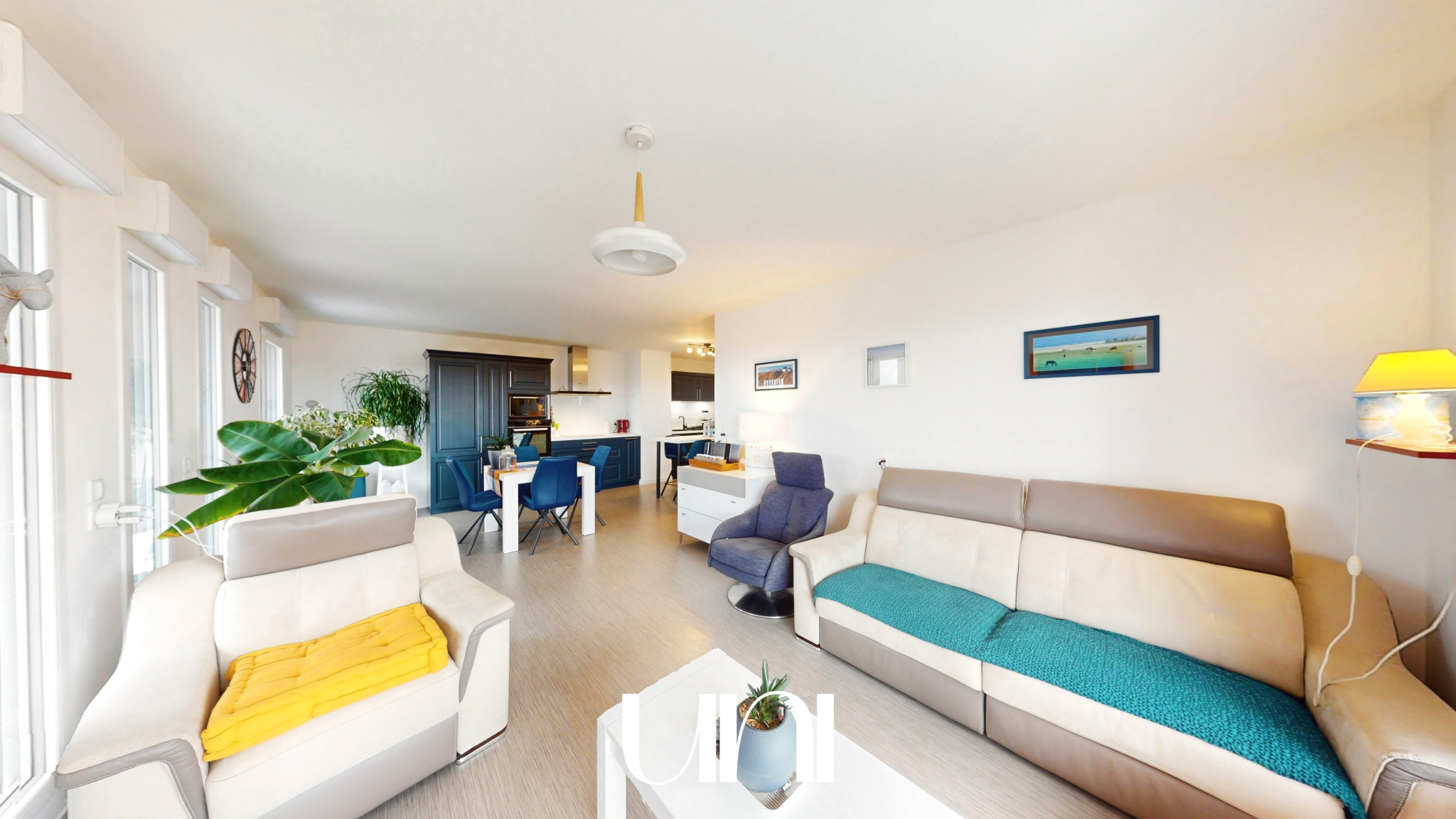 Appartement T4 - 82.47m2 avec balcon de 37m2 à Fleury-sur-Orne