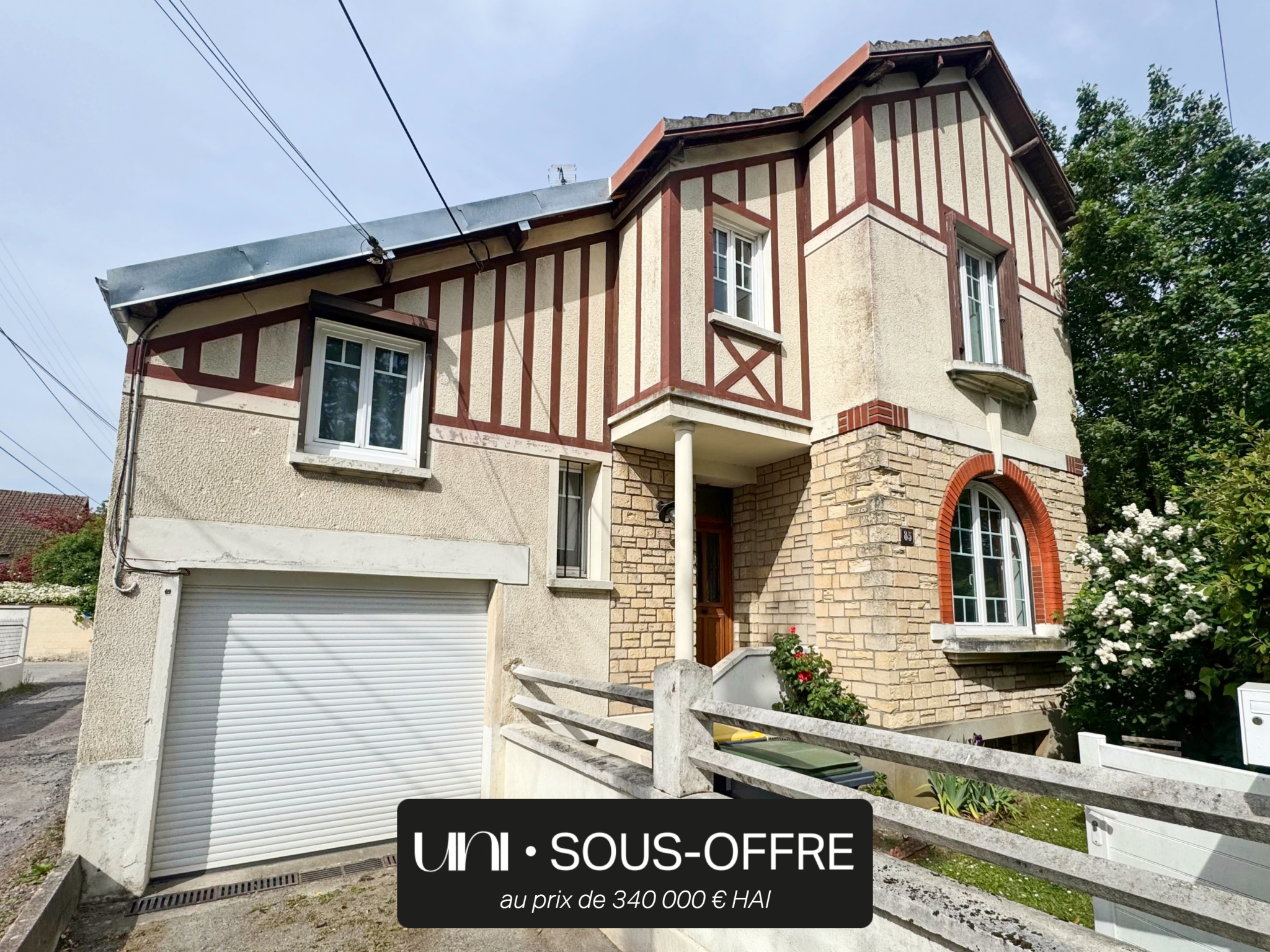 En exclusivité, maison de ville T4 des années 30