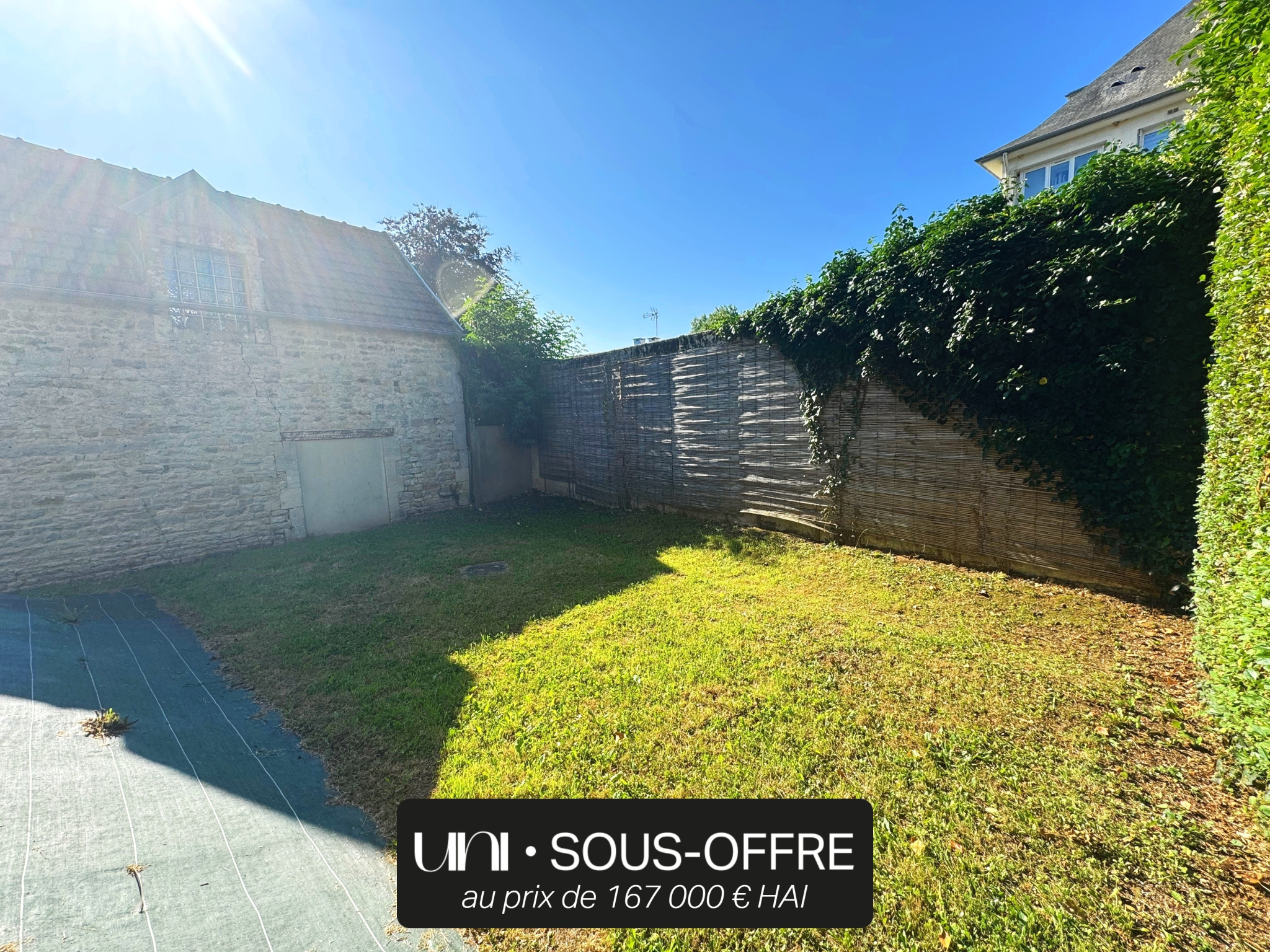 Appartement T2 de 63 m2 avec jardin