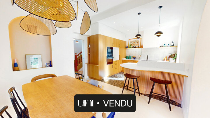 Maison T6 de 150m2 sur un terrain de 669m2