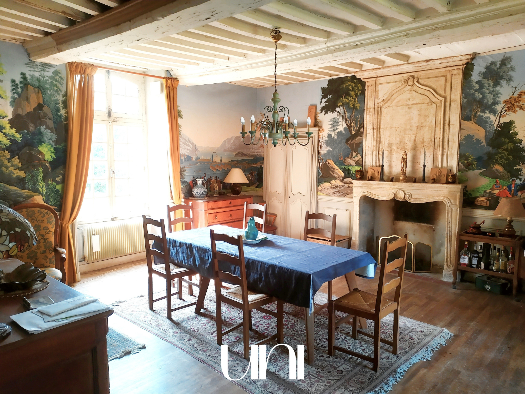 Belle maison de maître T8 de 255 m2 sur 5458 m2 de terrain