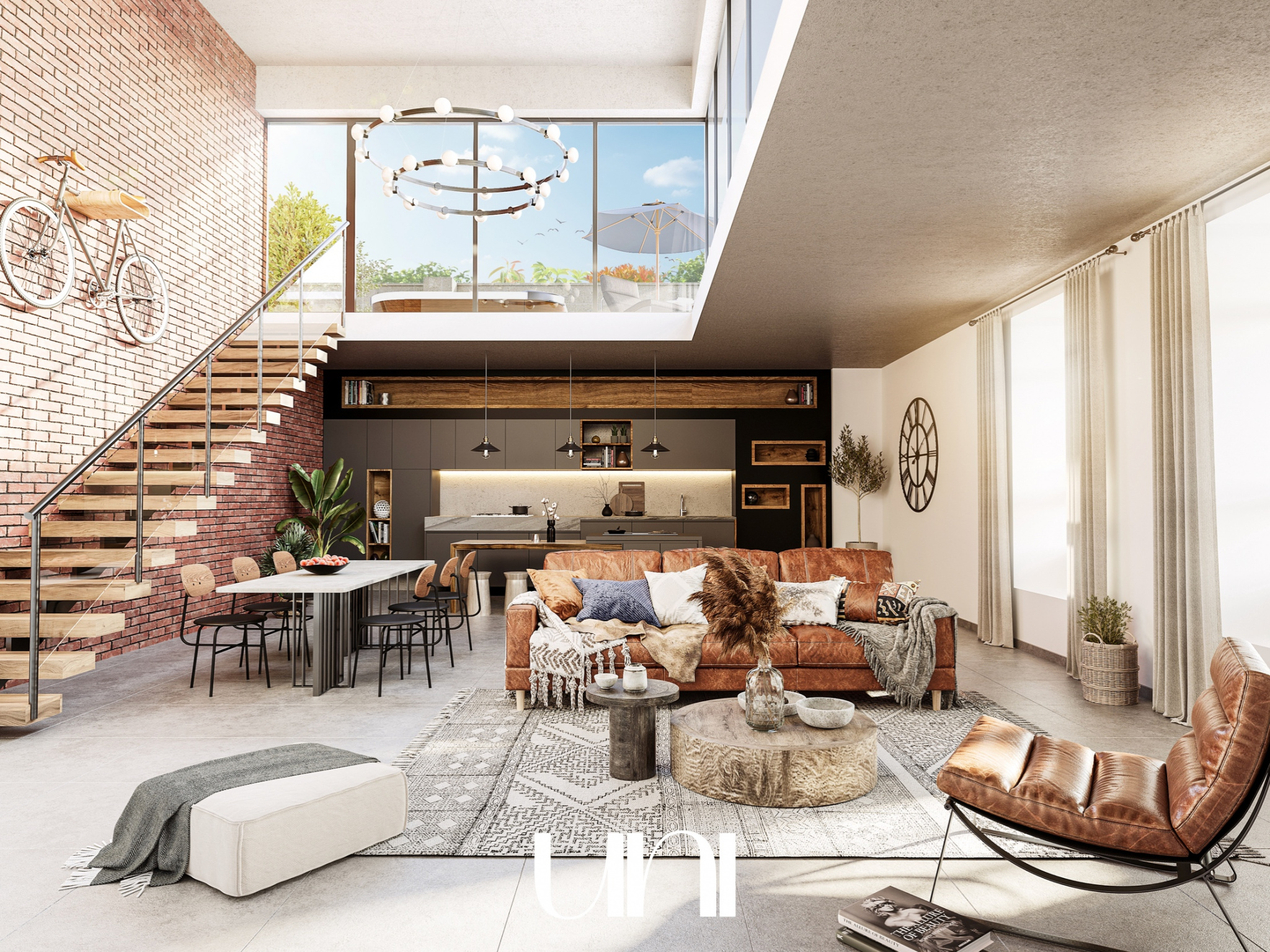 Appartement T4  106,29m2 avec Rooftop de 87m2 - GAMBETTA