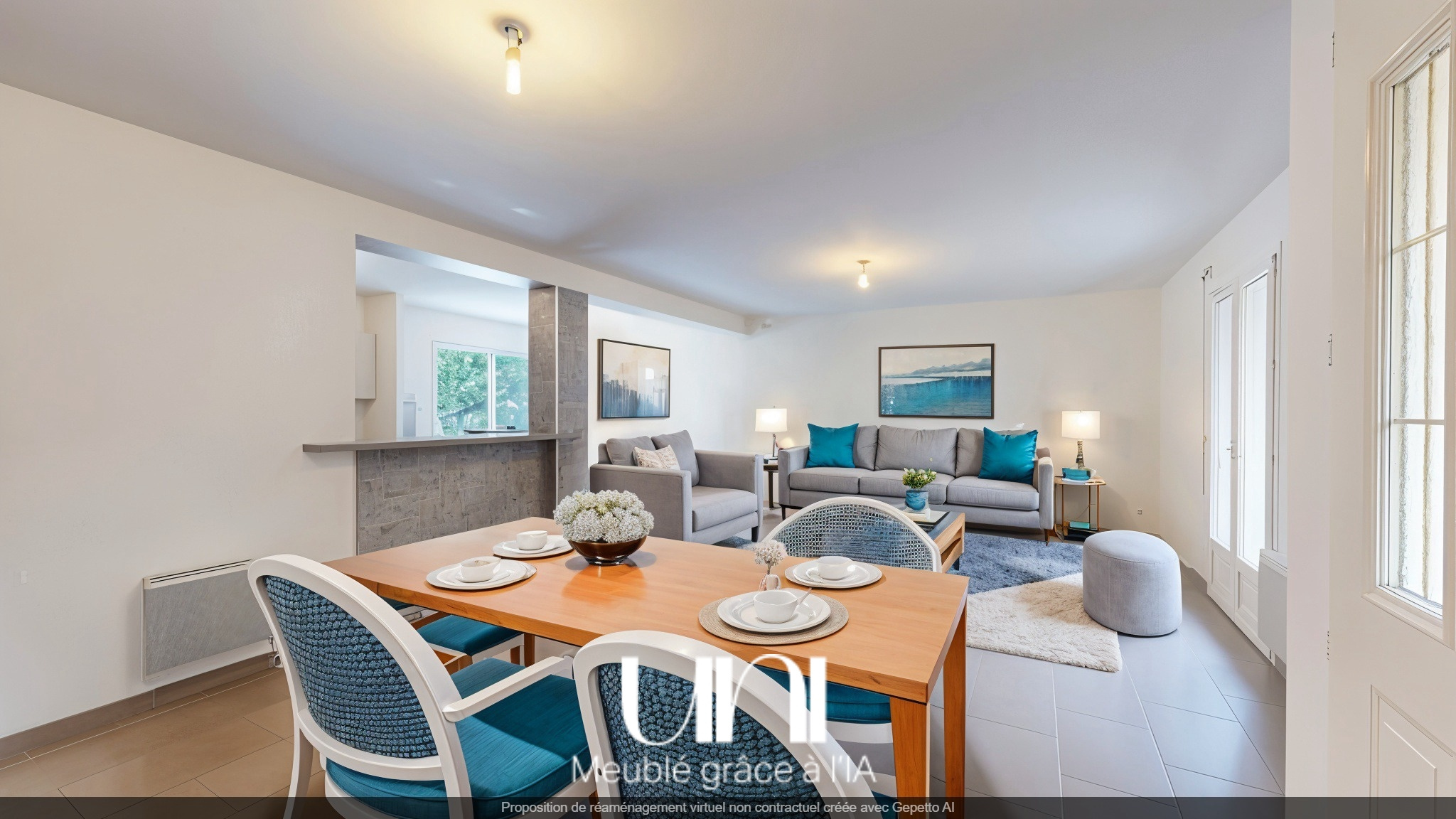 Maison T3 de 88m2 sur terrain de 1800m2