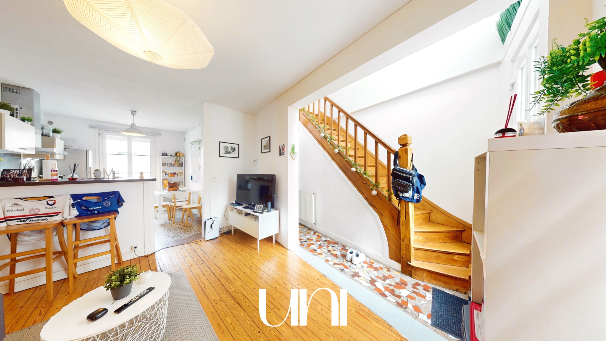 Charmante maison de ville des années 50.