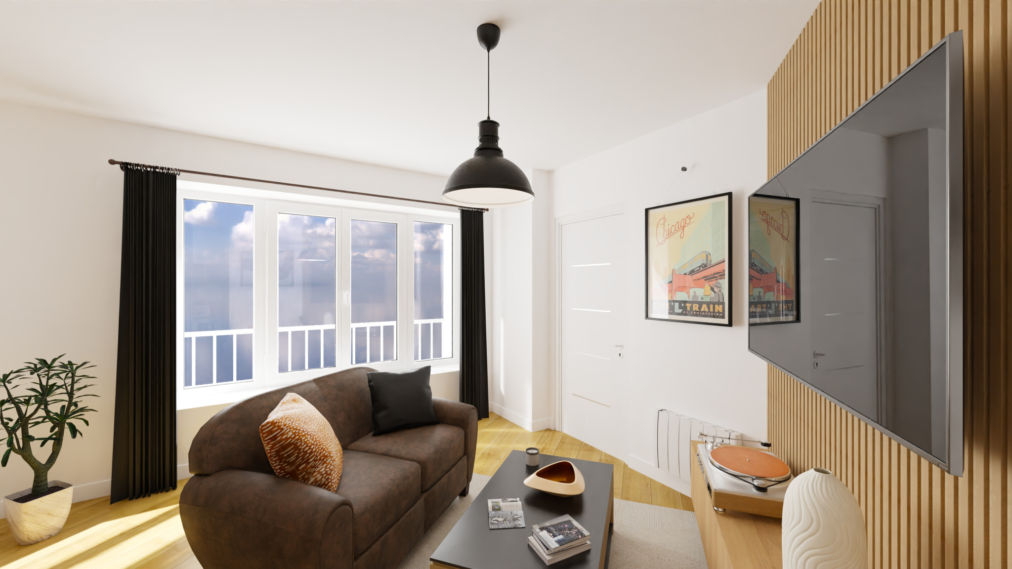 Appartement T1 27,30m2 - Lot 5 - GAMBETTA