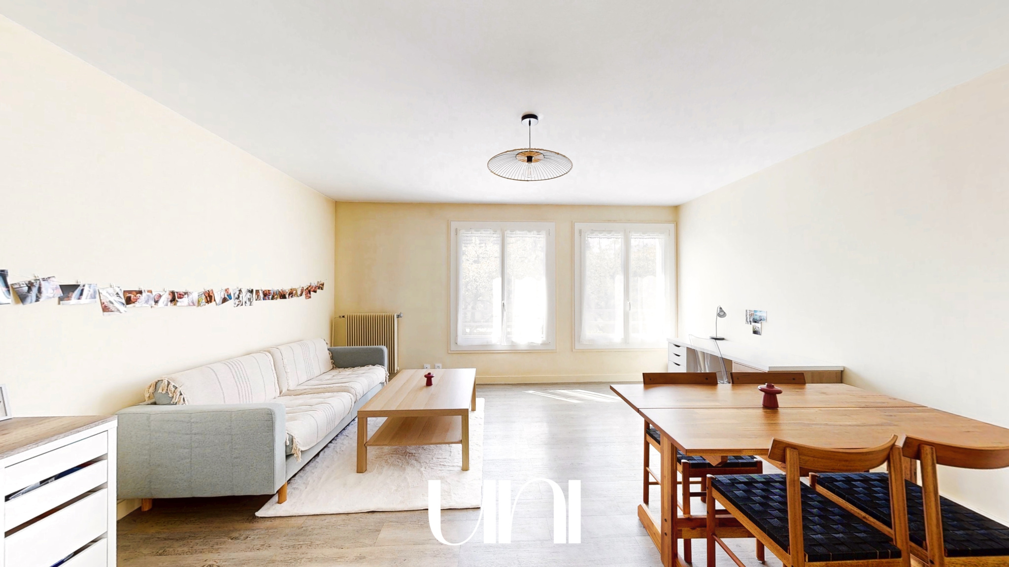 Appartement 3 pièces Vallée des Jardins - Université