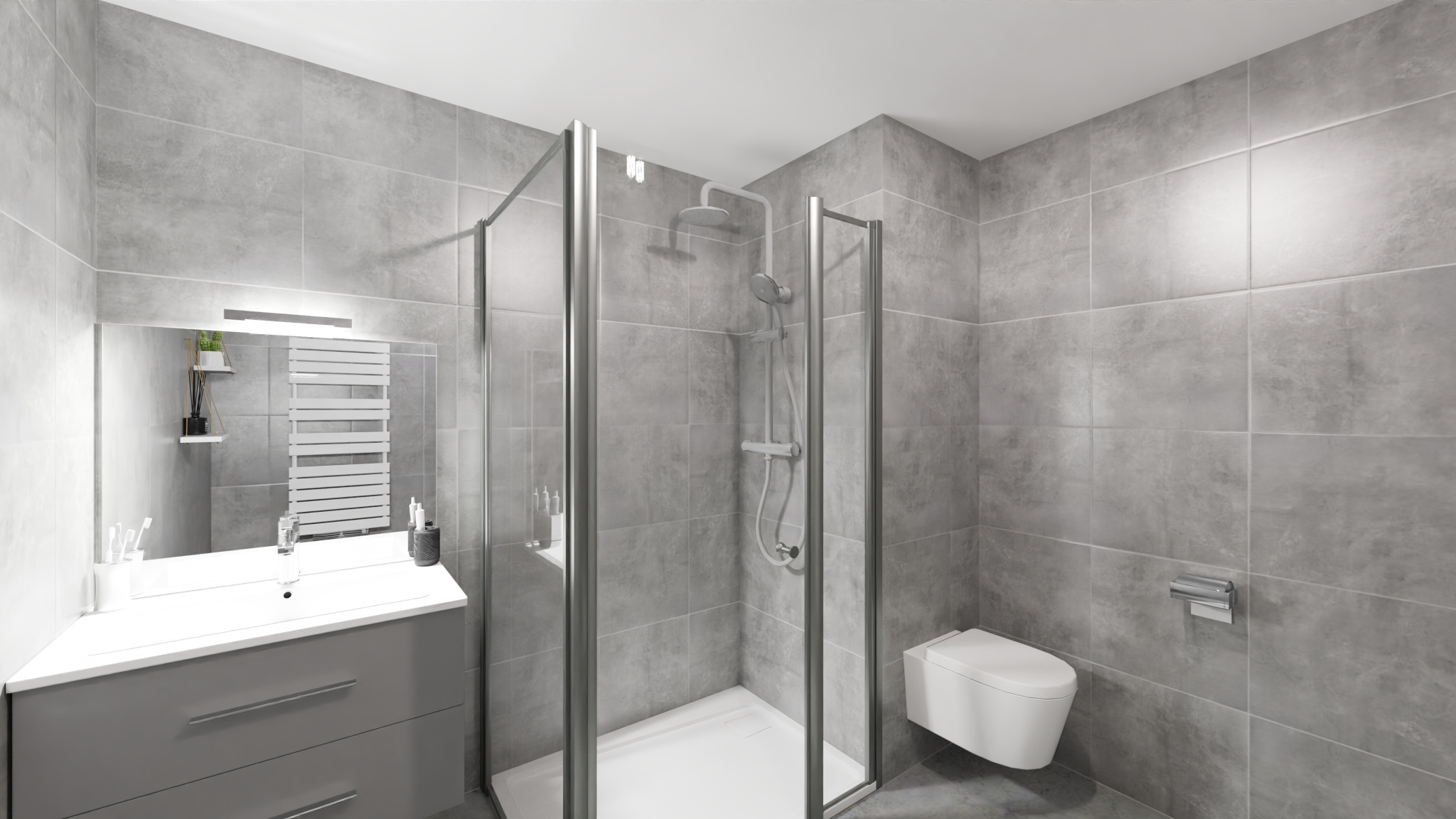 Appartement T1 25,48m2 - Lot 9 - GAMBETTA