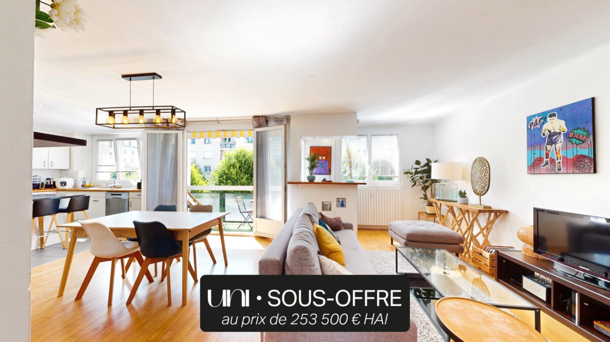 Appartement T3 avec balcon - Caen centre