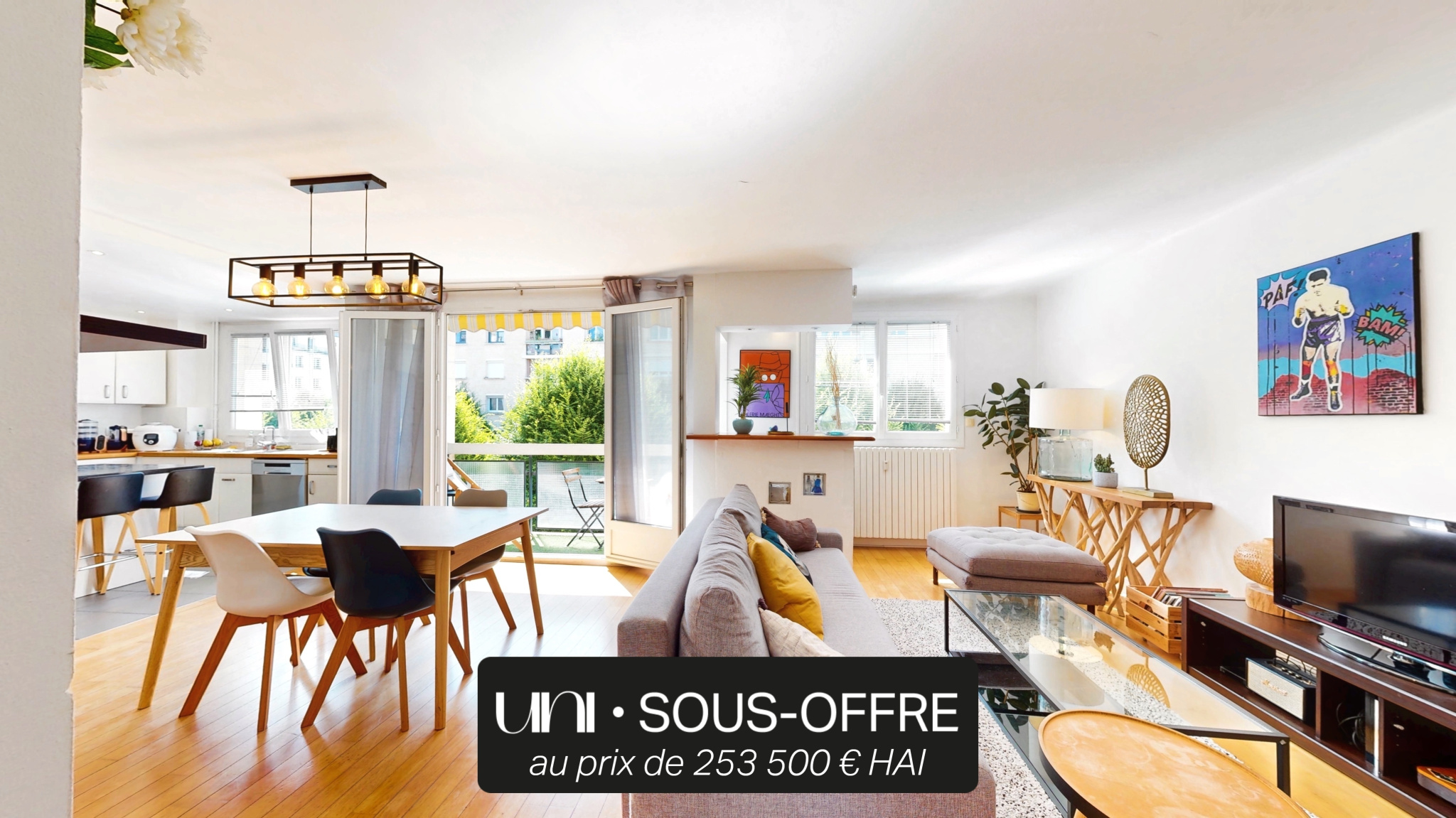 Appartement T3 avec balcon - Caen centre