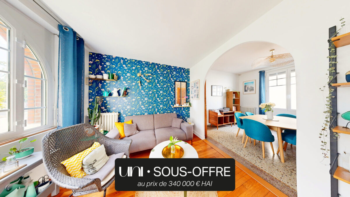 En exclusivité, maison de ville T4 des années 30