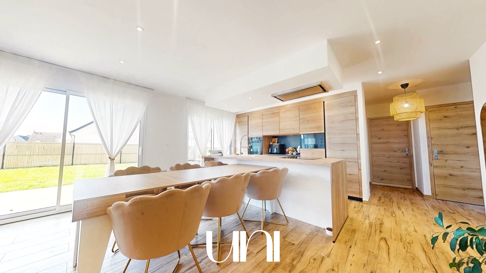 Maison de plain pied de 133m2 à ESCOVILLE