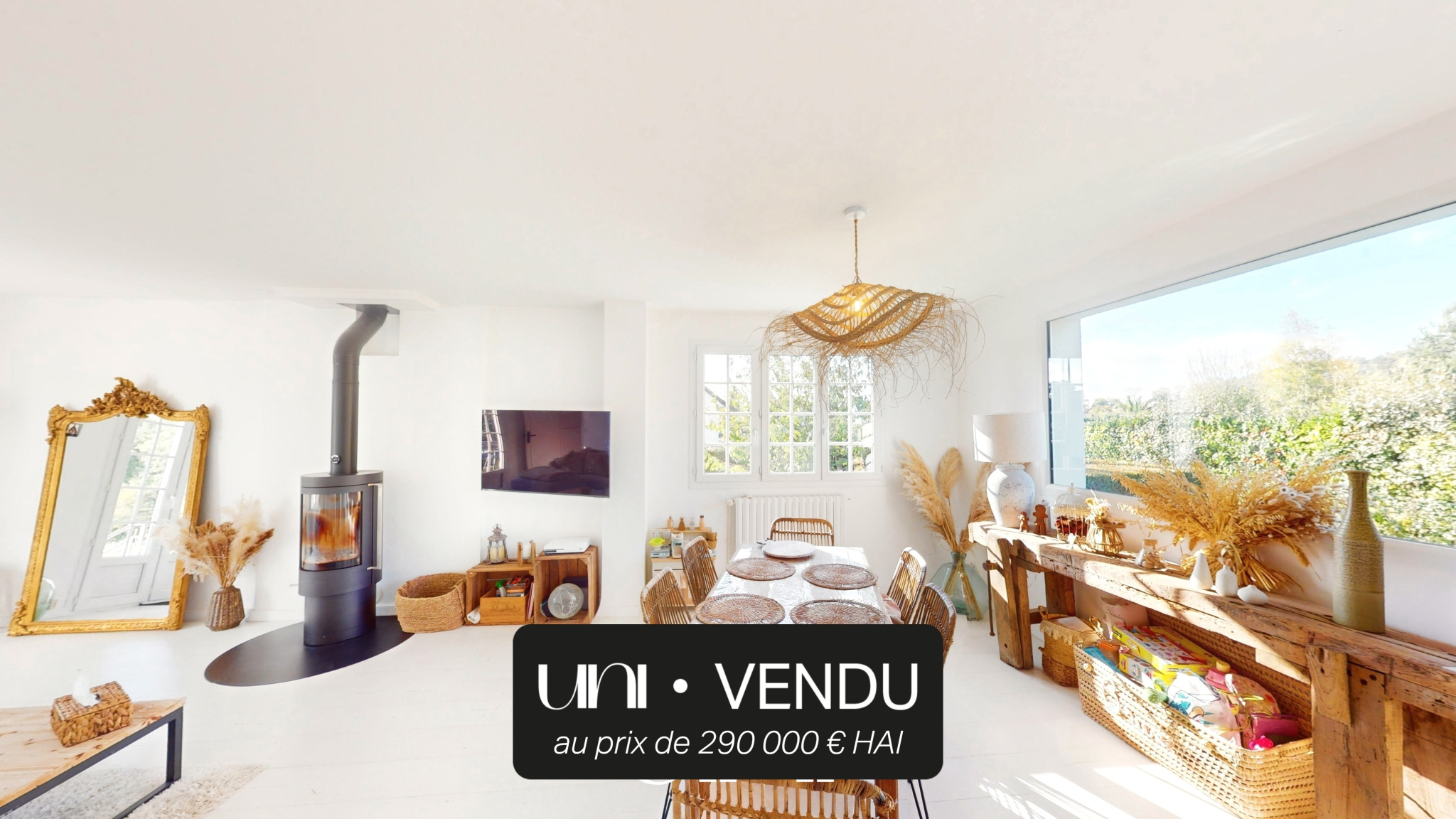 Maison T5 de 105 m2 sous sol complet avec terrain de 624 m2