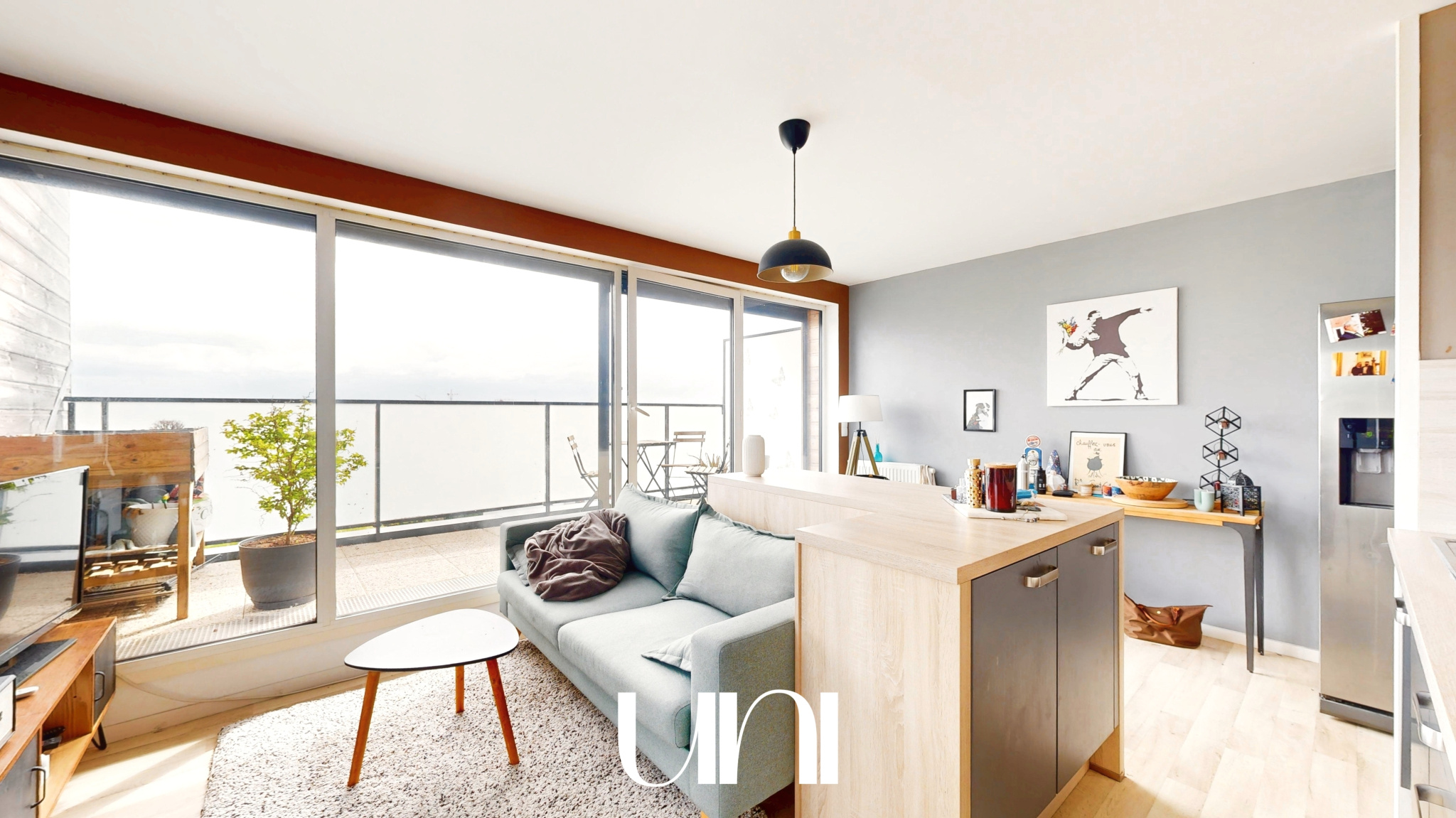 Appartement T3 - 52m2