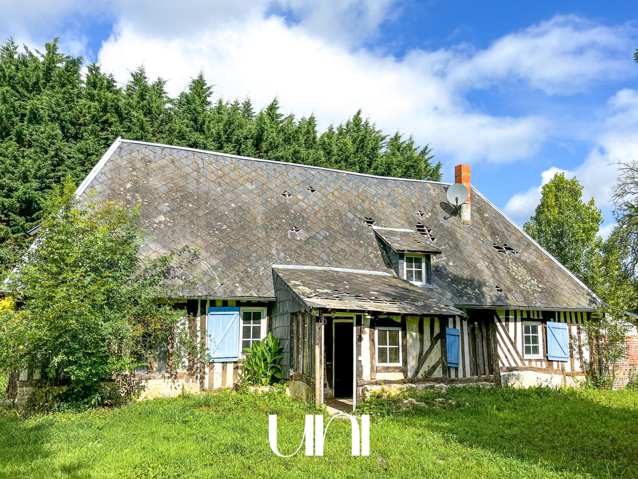Maison Normande à réhabiliter de 170 m2 sur terrain de 5700m2