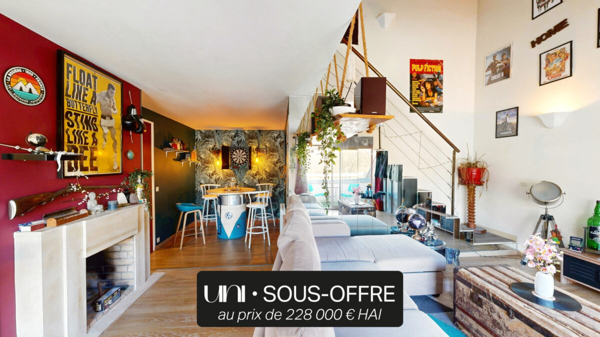 Superbe duplex T2 de 59m2