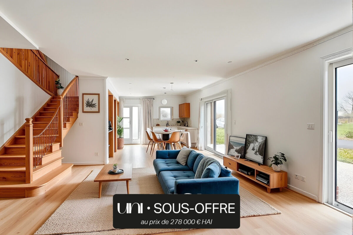 Maison T3 de 70m2 sur terrain de 200m2