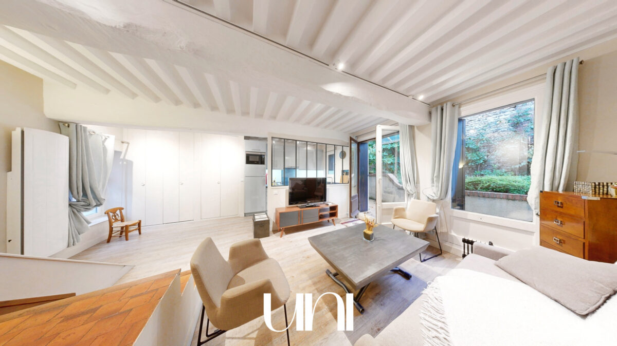 Magnifique appartement T3 de 53.56 au sol avec jardin de 50m2 !