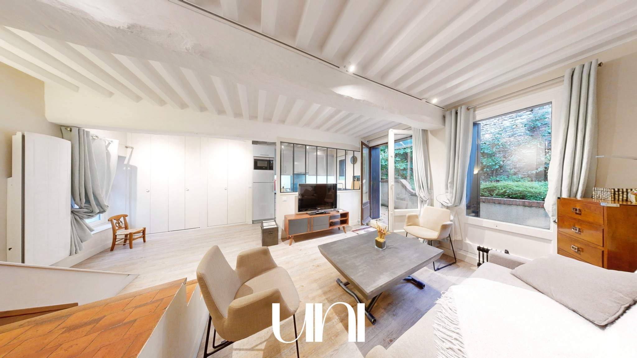 Magnifique appartement T3 de 53.56 au sol avec jardin de 50m2 !