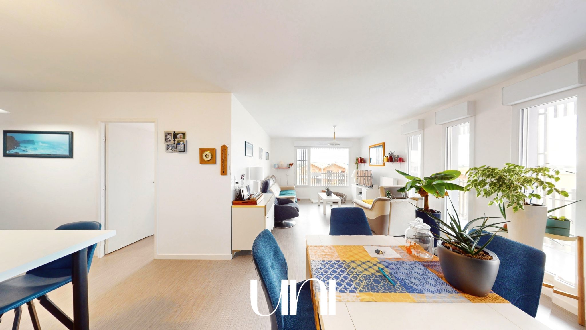 Appartement T4 - 82.47m2 avec balcon de 37m2 à Fleury-sur-Orne