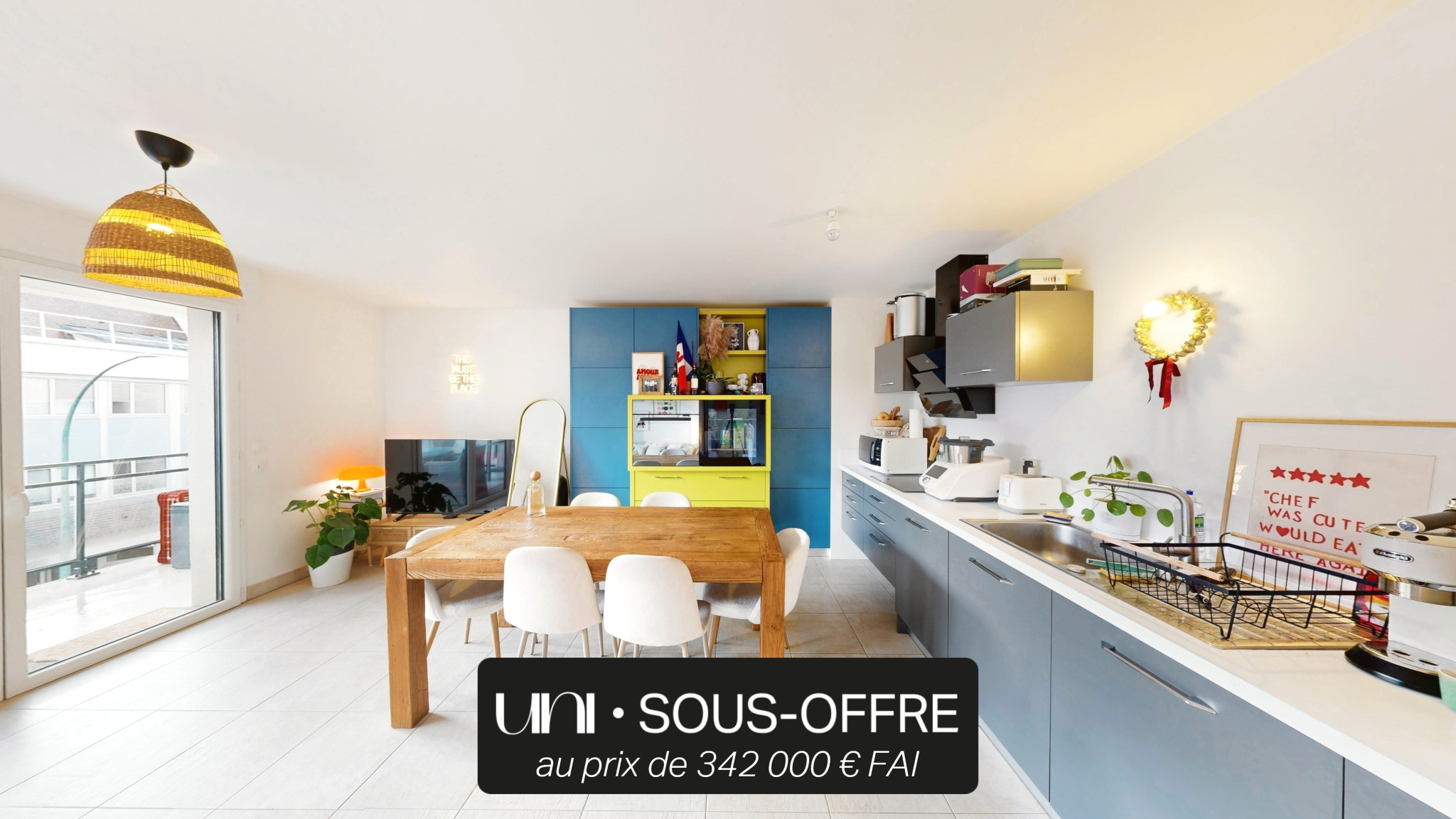 Appartement T4 de 62.35 m2 - CAEN