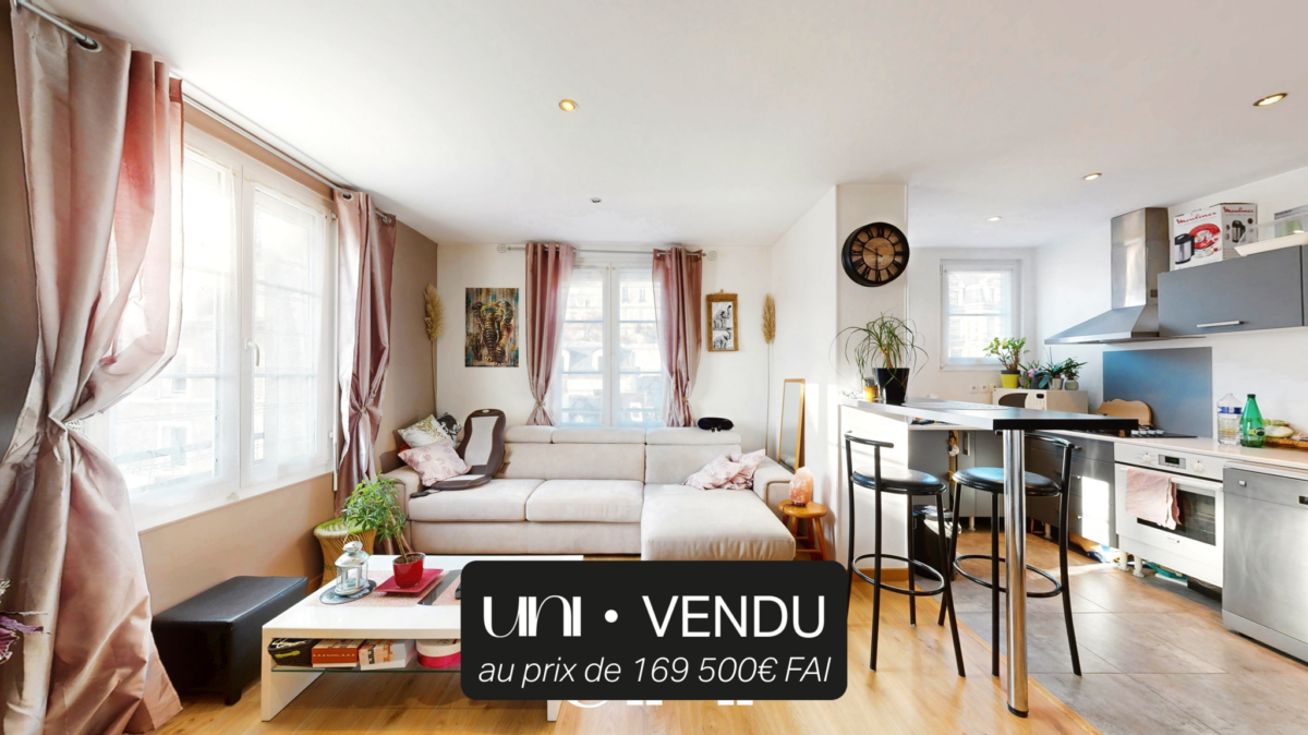 Bel appartement T2 de 42m2 centre-ville de Caen