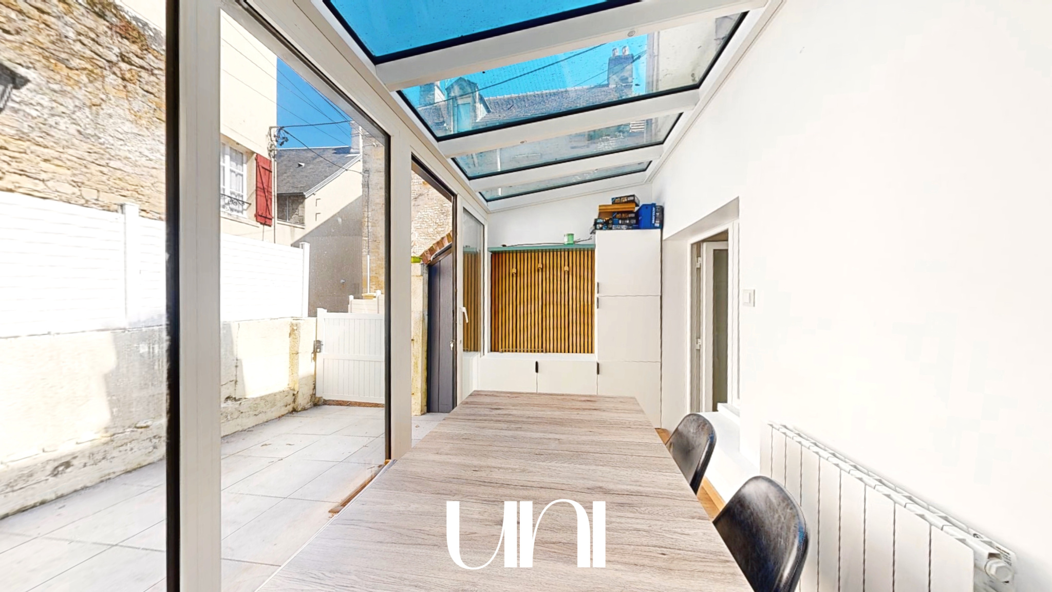 Maison de ville 3 pièces avec véranda & terrasse